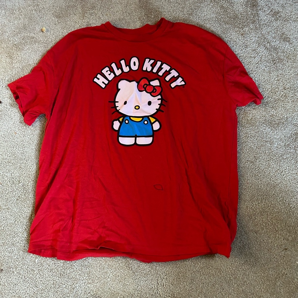 🩷hello kitty oversizedd graphic tee